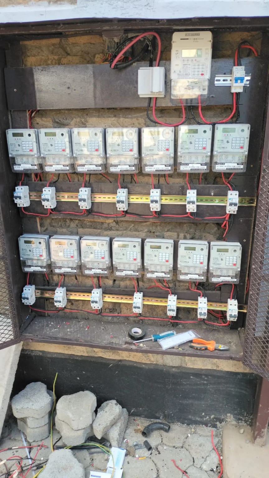 Electrical meter installation project
