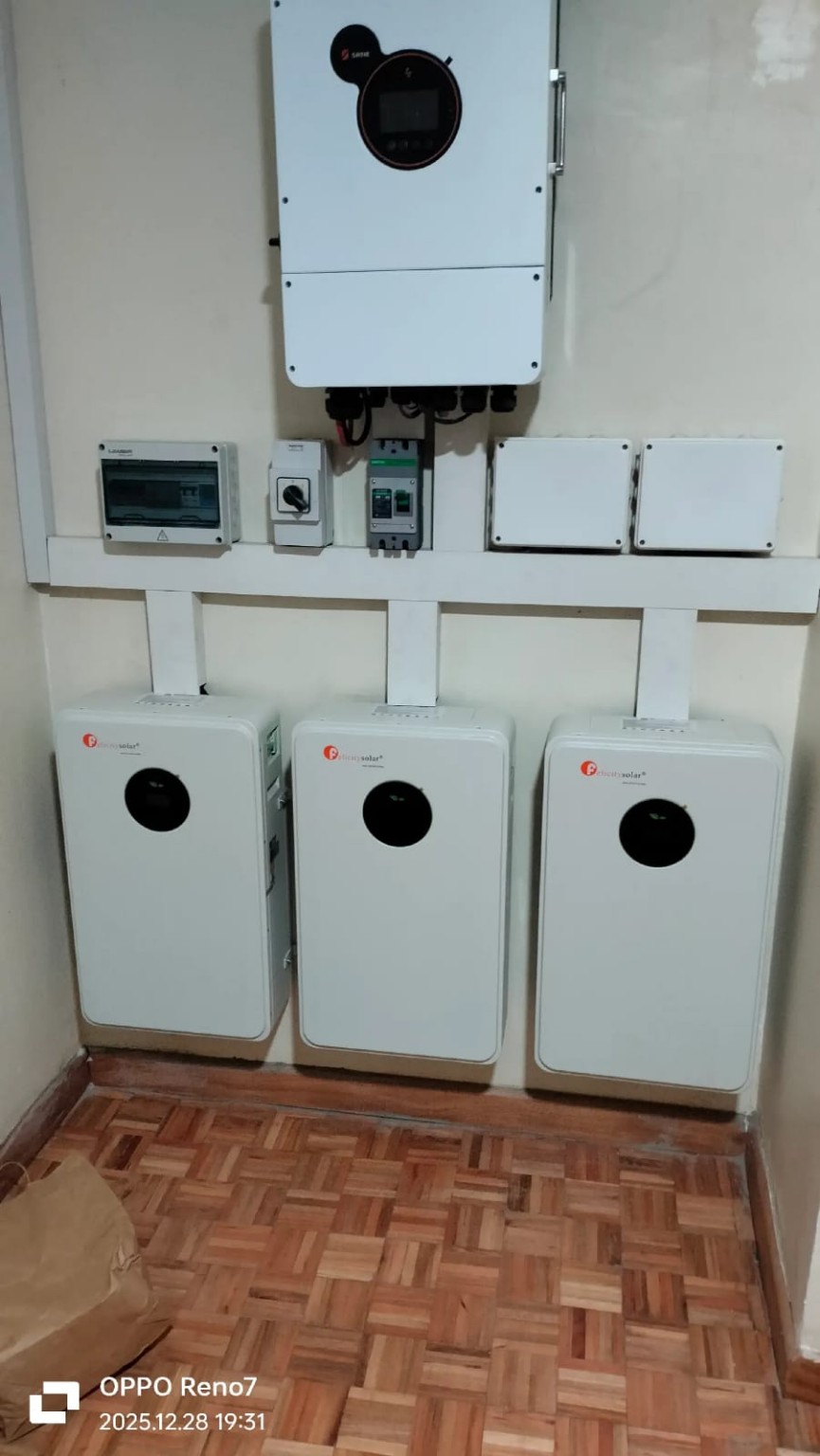 Inverter installation project
